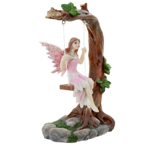 Flower Fairy Swing Figurine - Image 3