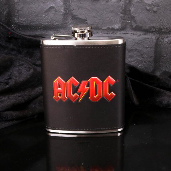 ACDC Logo Hip Flask - Image 8