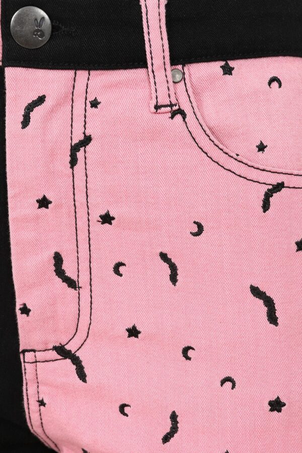 Duo Bat Jeans Pink - Image 2