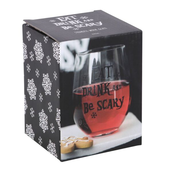 Eat Drink & Be Scary Glass - Image 3