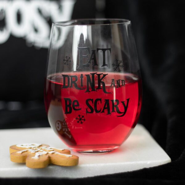 Eat Drink & Be Scary Glass - Image 2
