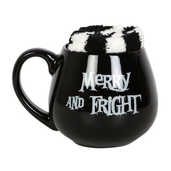 Merry and Fright Mug with Socks - Image 3