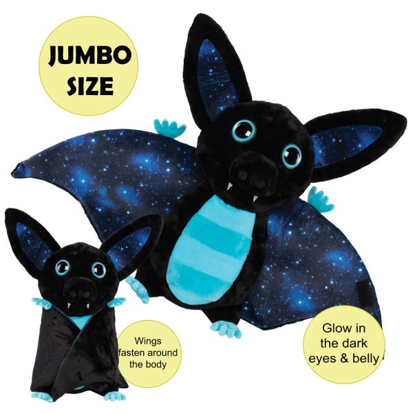 Jumbo Astro Plush Bat
