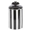 Stripe Bat Storage Jar