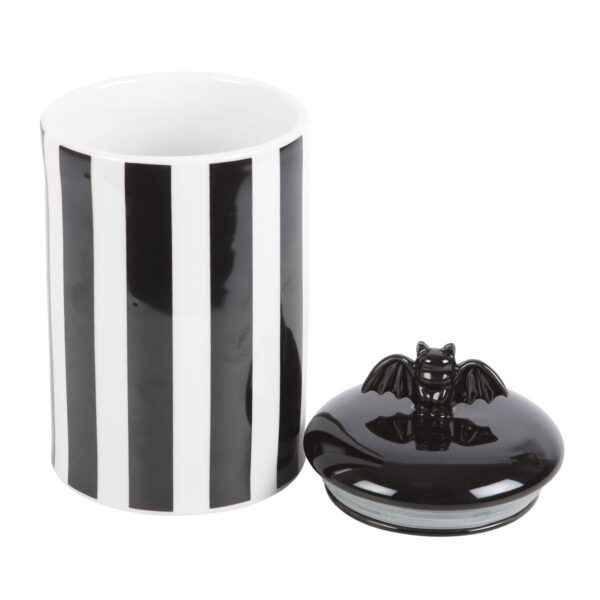 Stripe Bat Storage Jar - Image 4
