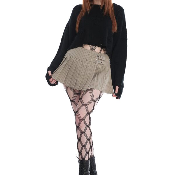 Flash Mini Skirt (Beige)