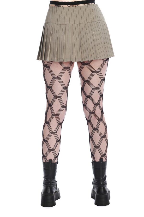 Flash Mini Skirt (Beige) - Image 2
