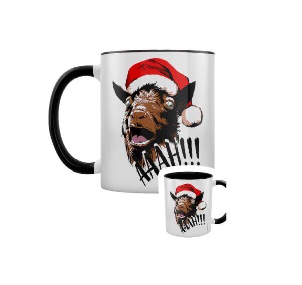 Aaah! Santa Goat Mug