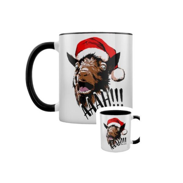 Aaah! Santa Goat Mug