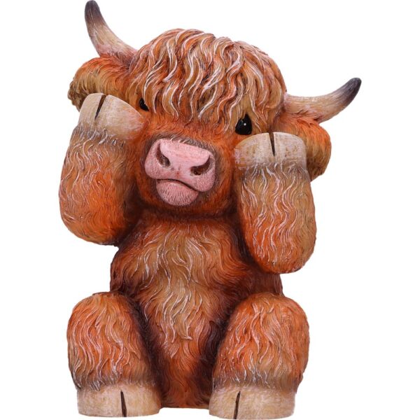 Three Wise Highland Cows - Image 3