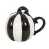 Stripe Pumpkin Tea Cup