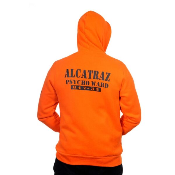 Alcatraz Orange Hoodie - Image 3