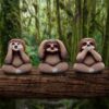 Three Wise Sloths - Image 5