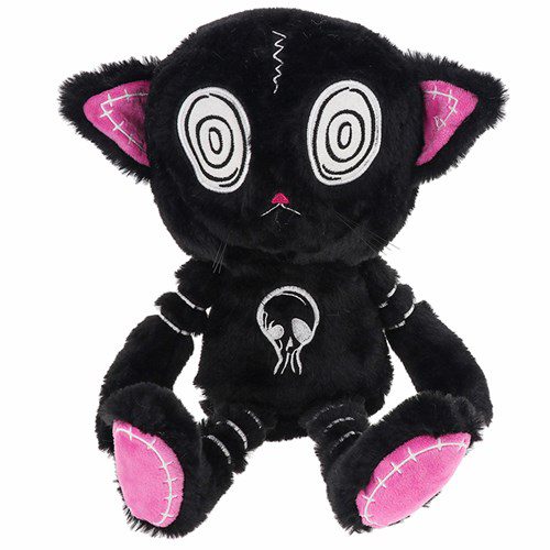 Hypno Cat Black Plush