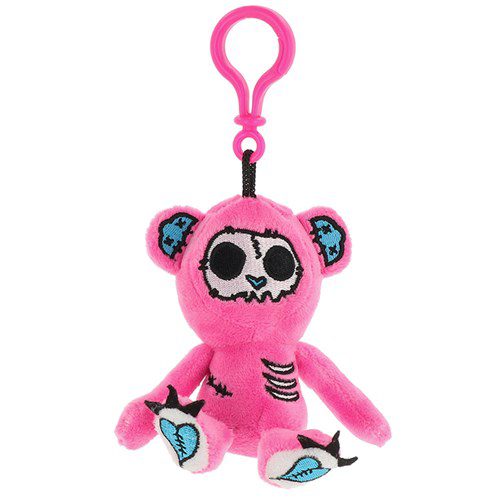 Pink Grim Stitch Bag Clip