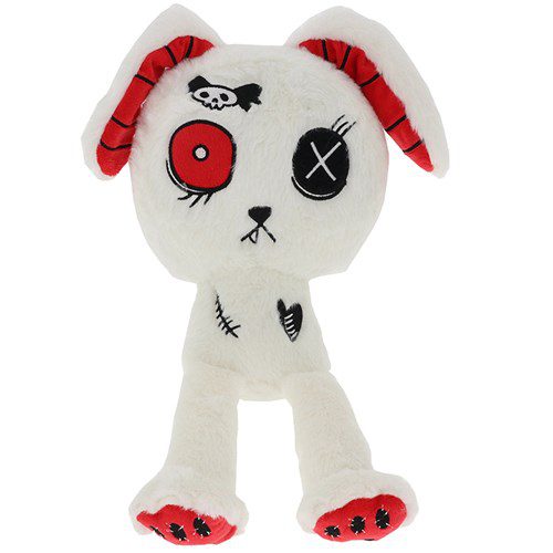 Numb Bunny Plush White & Red