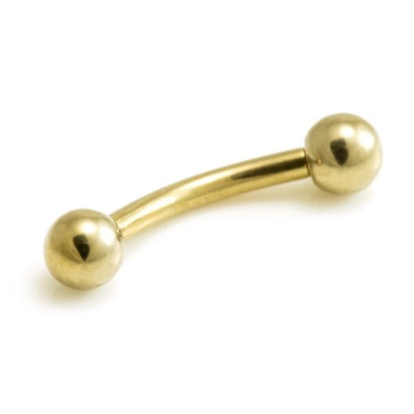 Curved Titanium Barbell (1.2) - Image 3