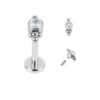 Titanium Couture Labrets (1.2)