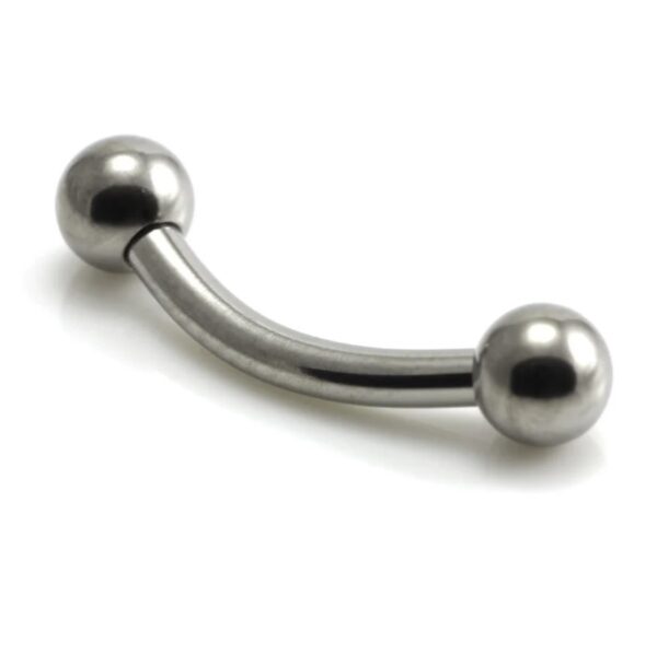 Curved Titanium Barbell (1.2)