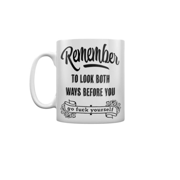Look Both Ways Mug