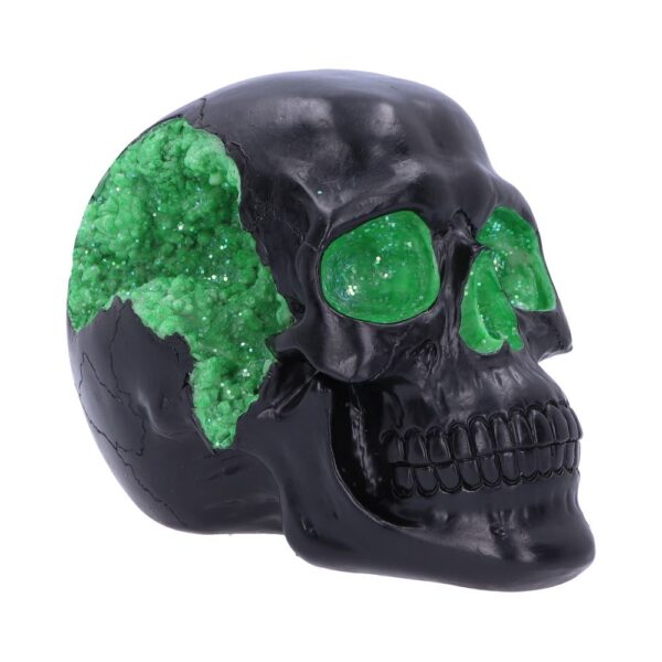 Green Geode Skull