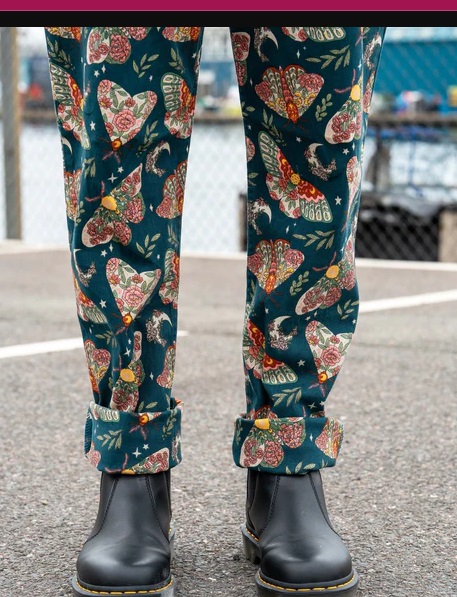 Luna Moth Dungarees - Image 2