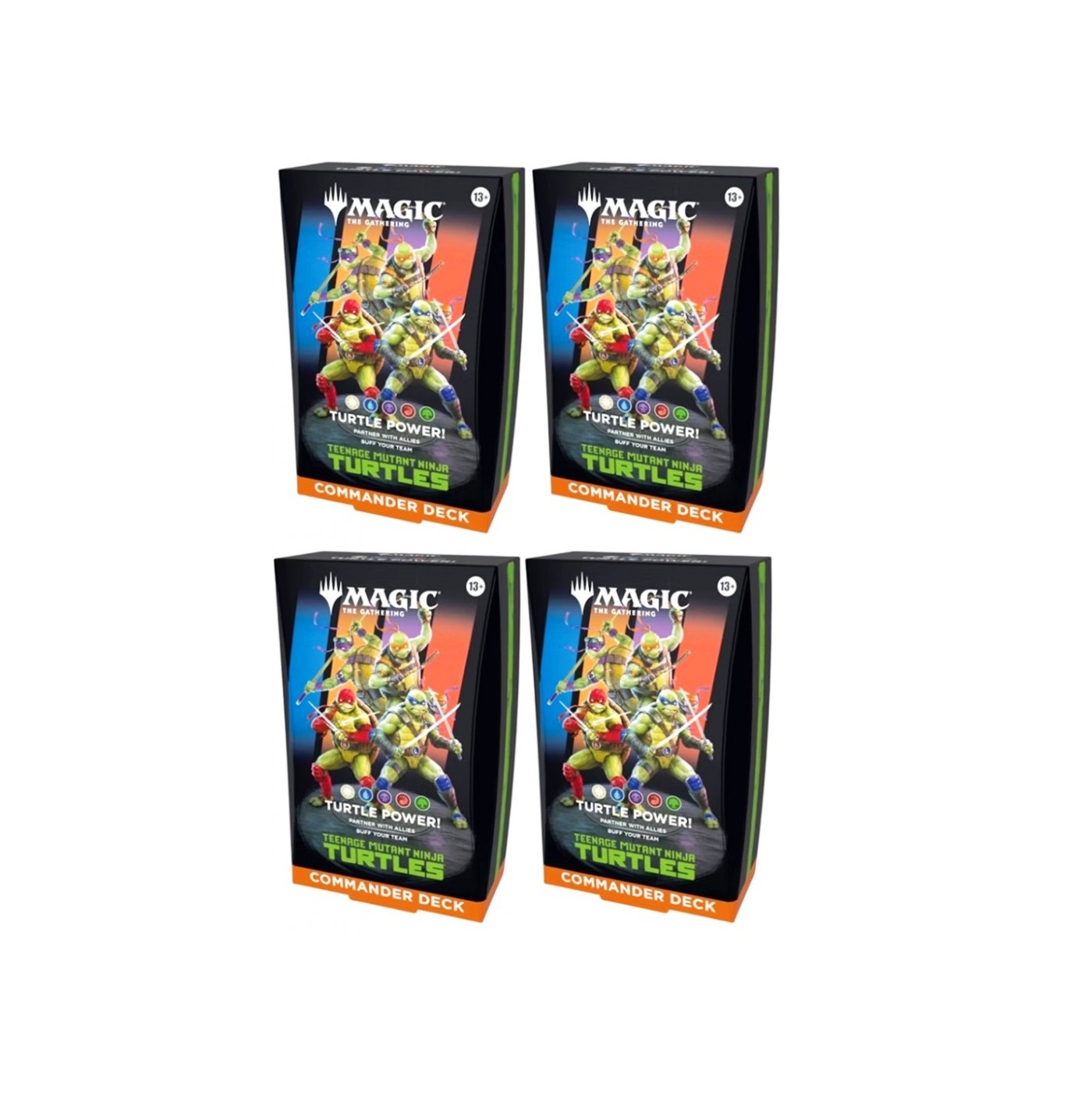 Magic the Gathering Teenage Mutant Ninja Turtles Commander Decks