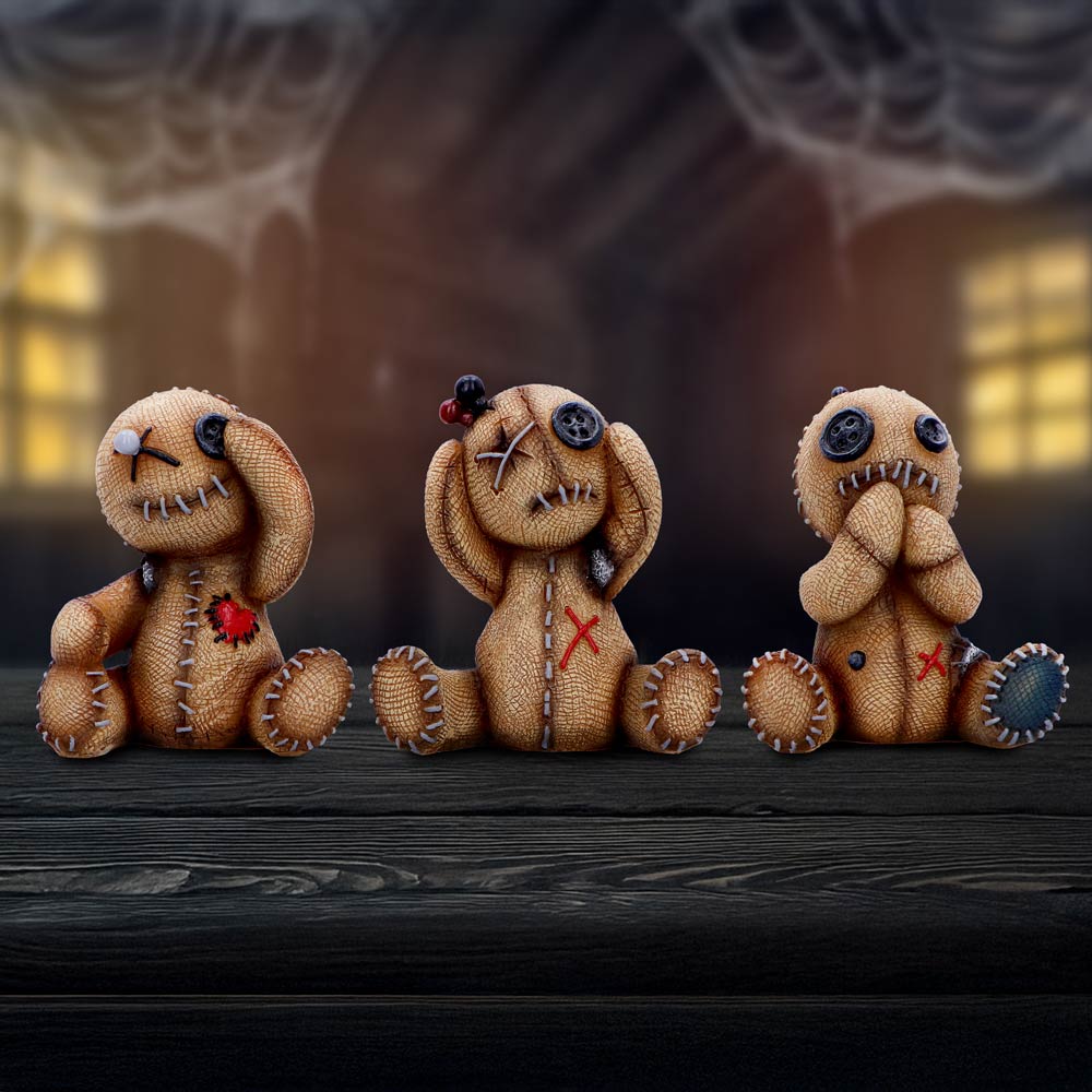 Three Wise Voodoo Dolls - Image 6