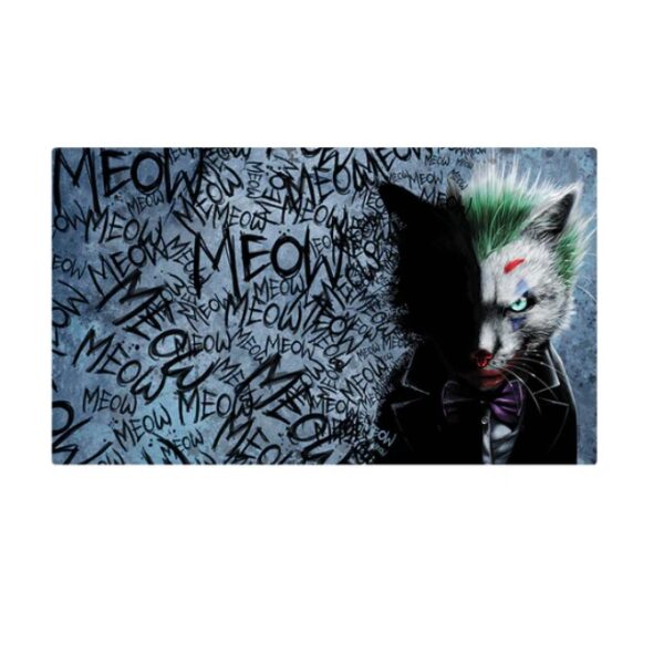 Joker Cat Desk Mat